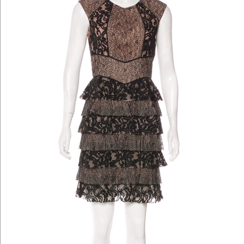 COPY - BCBG Kayla Dress Black Lace Size 4